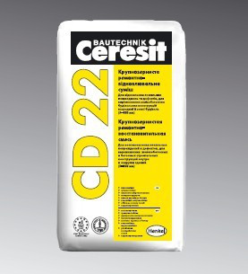 Крупнозернистая cмесь для ремонта бетона Ceresit CD 22 (25 кг)