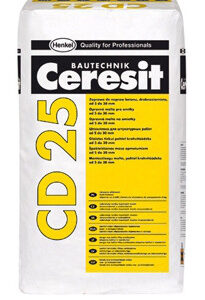 Ceresit CD 25 | Ремонтно восстановительная мелкозернистая смесь |