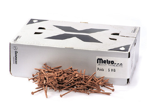 Кровельные гвозди Metrotile для композитной черепицы ( 1 кг ) Красный, 5 кг