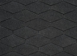Битумная АПП Модифицированная черепица IKO "Monarch Diamant Black"