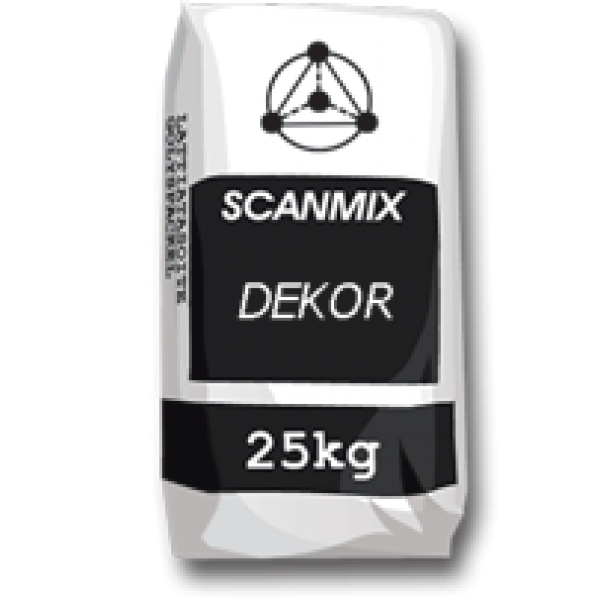 Фасадная штукатурка короед Scanmix DEKOR(25 кг)