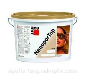 Baumit NanoporTop Декоративная фасадная штукатурка барашек 2,0 к 25 кг