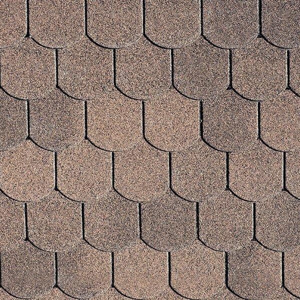 IKO Битумная черепица Superglass Biber Dual Brown