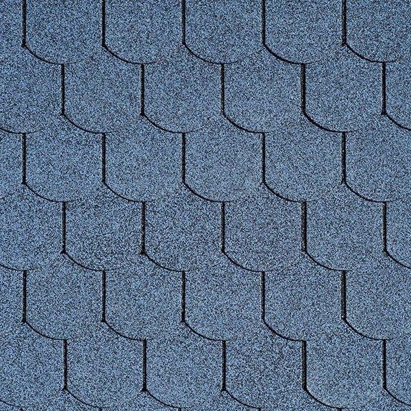 IKO Битумная черепица Superglass Biber Marine Blue
