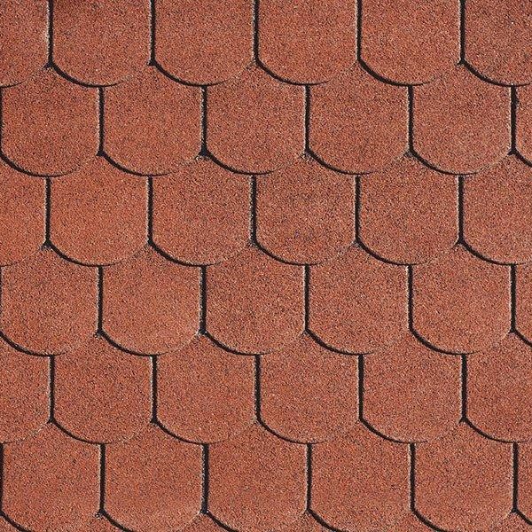 IKO Битумная черепица Victorian Tile Red