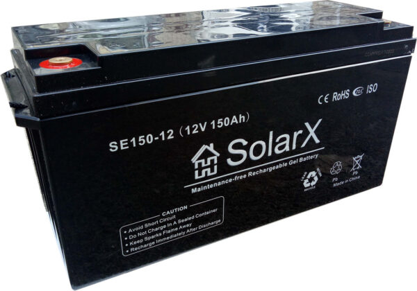 Гелевый аккумулятор SolarX SXG150 12 (12V 150Ah)