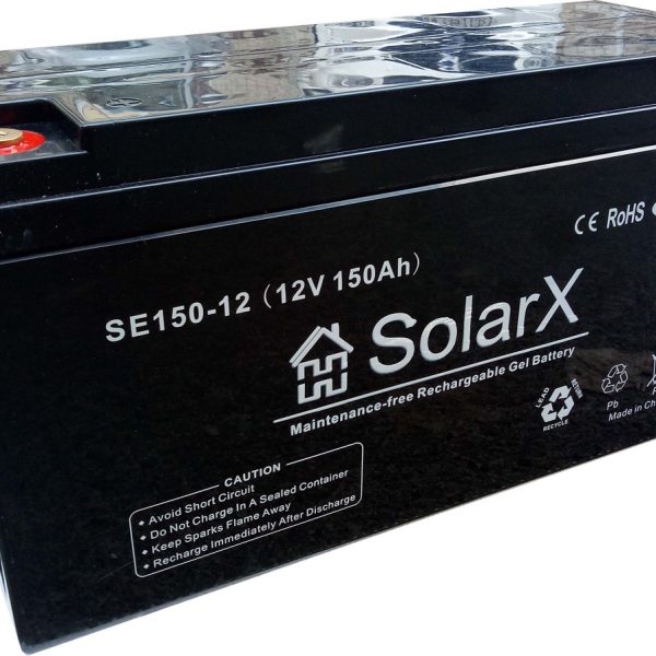 Гелевый аккумулятор SolarX SXG150 12 (12V 150Ah)