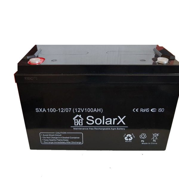 Аккумуляторная батарея SolarX SXA 100 12 (12V 100Ah)
