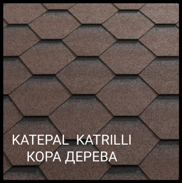 Katepal Katrilli (Кора дерева) Финская Битумная черепица