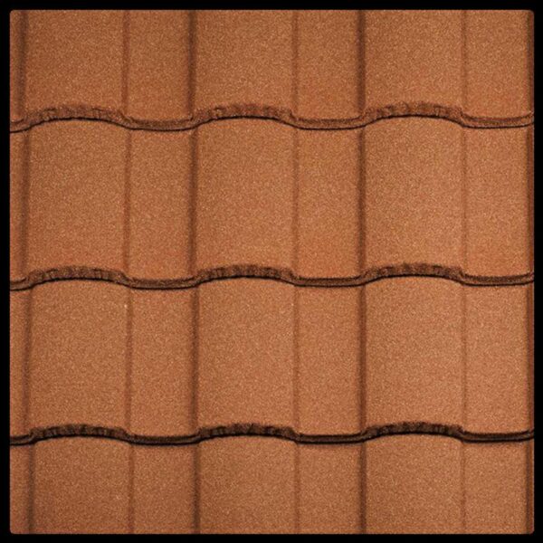 Композитная черепица Metrotile Roman (Роман) Terra cotta