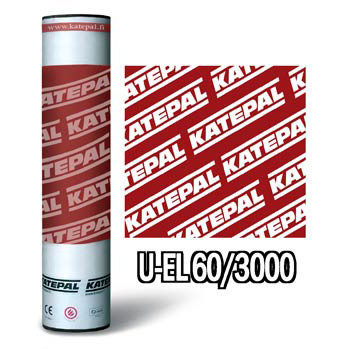 Katepal U EL 60/3000 подкладочный ковер (основа стеклохолст) под мягкую черепицу