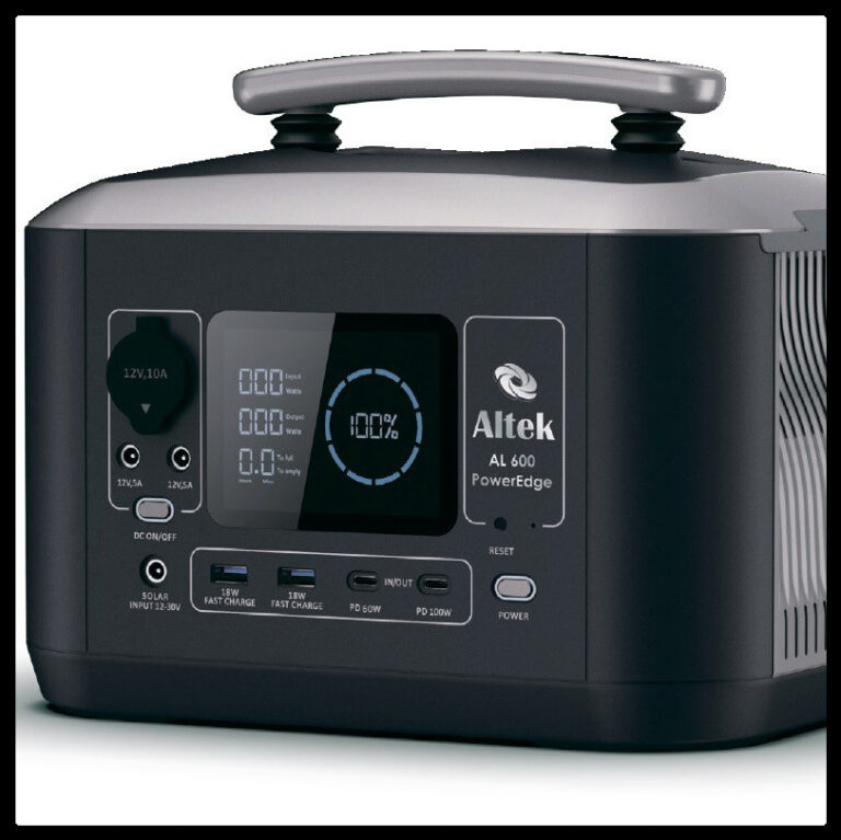 Портативная зарядная электростанция Altek AL 600 PowerEdge