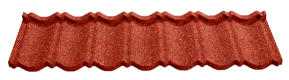 Композитная черепица Novatik NATURA CLASSIC red clay (кирпично красный)