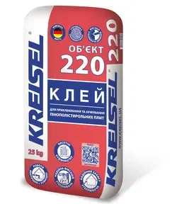 Kreisel 220 Объект / Клей для приклеивания и армирования пенополистирольных плит / 25 кг
