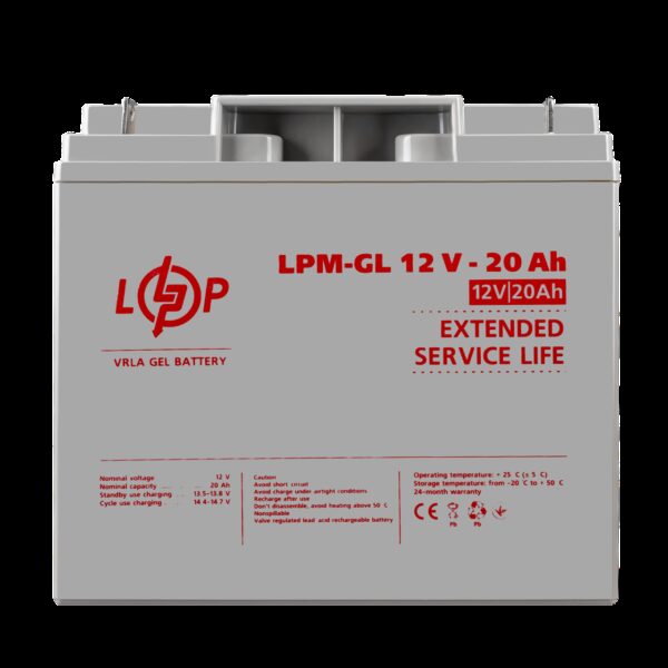 Аккумулятор гелевый LPM GL 12V 20 Ah для Mercedes