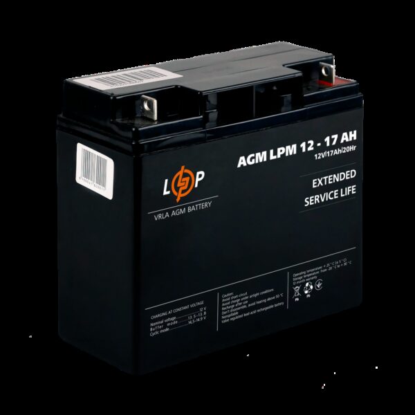 Аккумулятор AGM LPM 12V 17 Ah для Mercedes