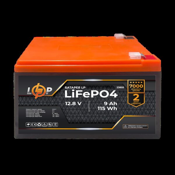 Аккумулятор LP LiFePО4 12,8V 9 Ah (115,2Wh)
