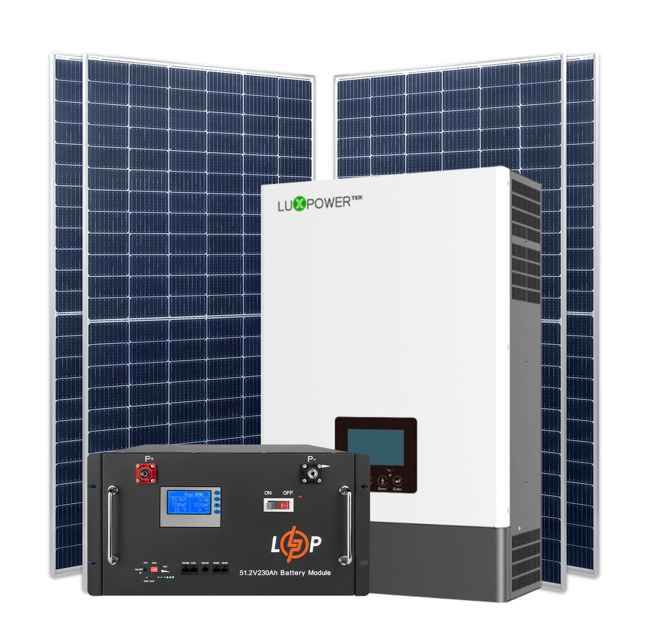 Комплект СЭС 6kW Luxpower АКБ 11.77kWh (литий) 230 Ah Премиум