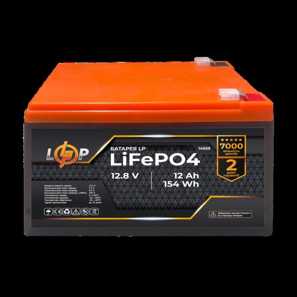 Аккумулятор LP LiFePО4 12V (12,8V) 12 Ah (154Wh)
