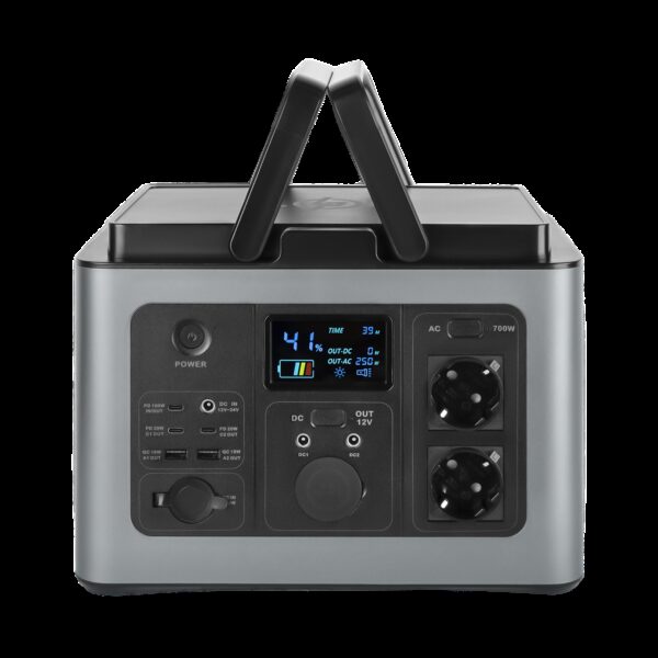 Многофункциональная портативная зарядная станция LP CHARGER MPPT 700 Pro (700W, 614Wh)