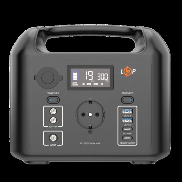 Многофункциональная портативная зарядная станция LP CHARGER 300 (300W, 320Wh)
