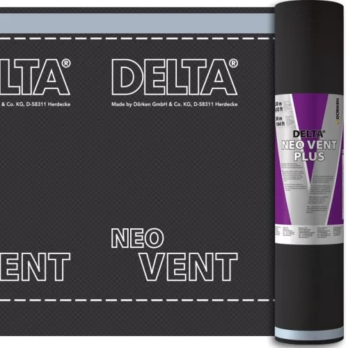 Диффузионная трёхслойная мембрана DELTA NEO VENT PLUS