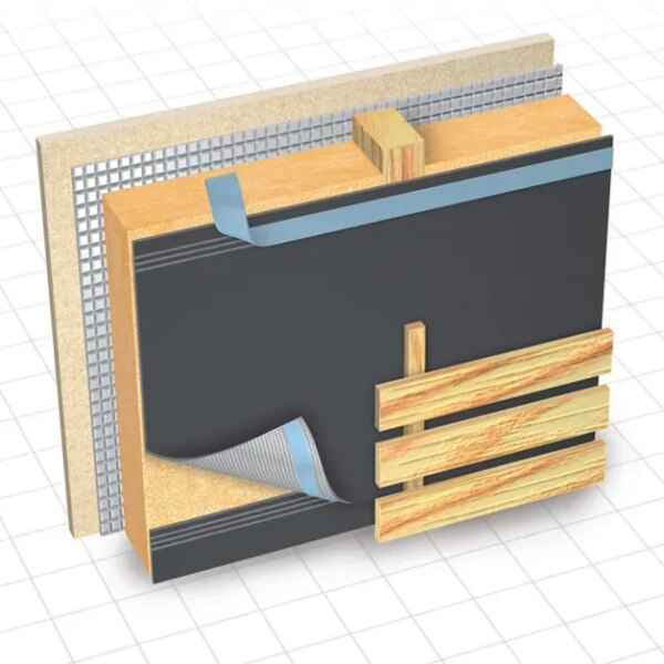 DELTA FASSADE 50 PLUS* Мембрана диффузионная TM DÖRKEN ®