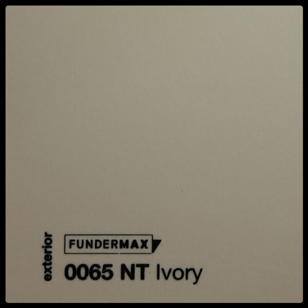 HPL панель 6 мм / ТМ FUNDERMAX 0065 NT ( Ivory )