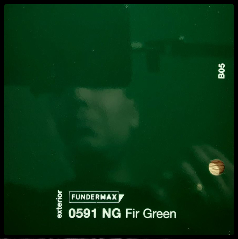 HPL панель 6 мм / ТМ FUNDERMAX 0591 NT ( Fir Green )