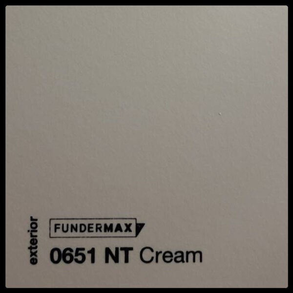 HPL панель 6 мм / ТМ FUNDERMAX 0651 NT ( Cream )