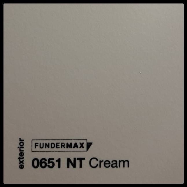 HPL панель 6 мм / ТМ FUNDERMAX 0651 NT ( Cream )