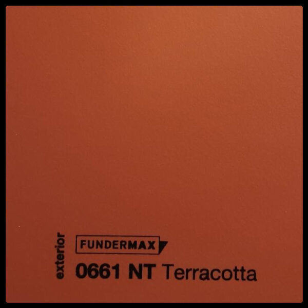 HPL панель 6 мм / ТМ FUNDERMAX 0661 NT ( Terracotta )