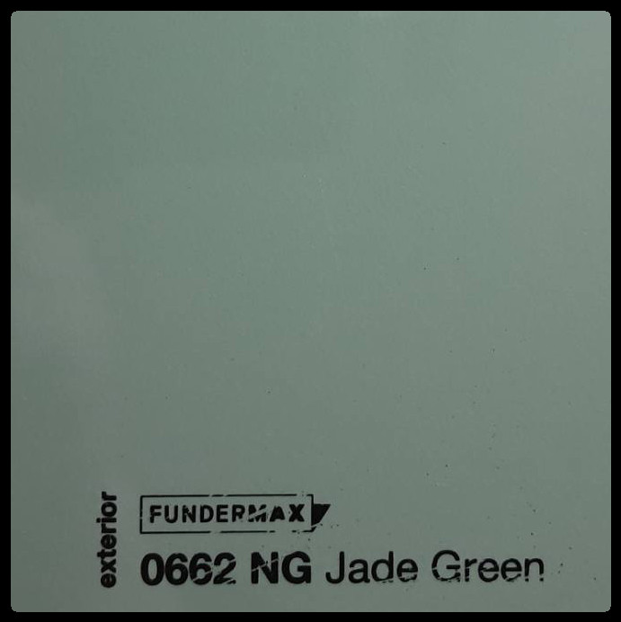 HPL панель 6 мм / ТМ FUNDERMAX 0662 NT ( Jade Green )