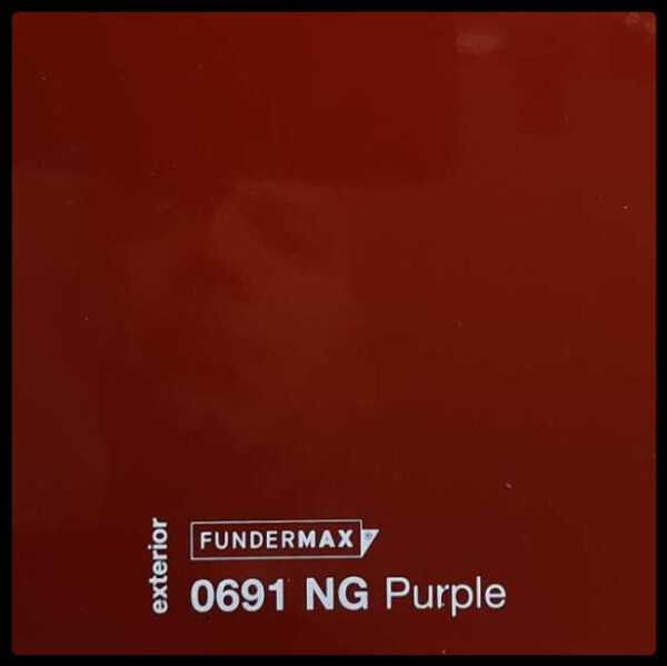 HPL панель 6 мм / ТМ FUNDERMAX 0691 NT ( Purple )