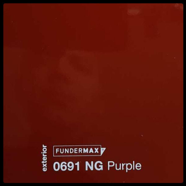 HPL панель 6 мм / ТМ FUNDERMAX 0691 NT ( Purple )