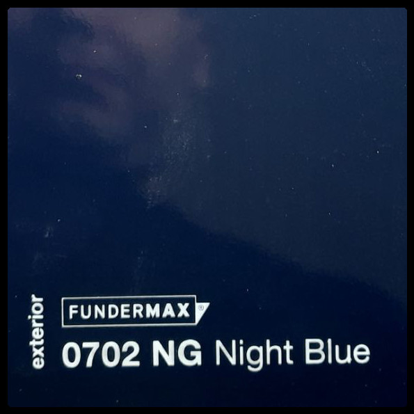 HPL панель 6 мм / ТМ FUNDERMAX 0702 NT ( Night Blue )