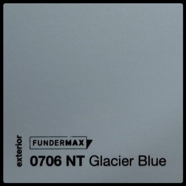 HPL панель 6 мм / ТМ FUNDERMAX 0706 NT ( Glacier Blue )