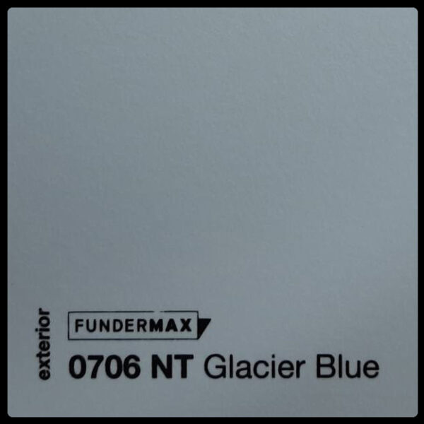 HPL панель 6 мм / ТМ FUNDERMAX 0706 NT ( Glacier Blue )