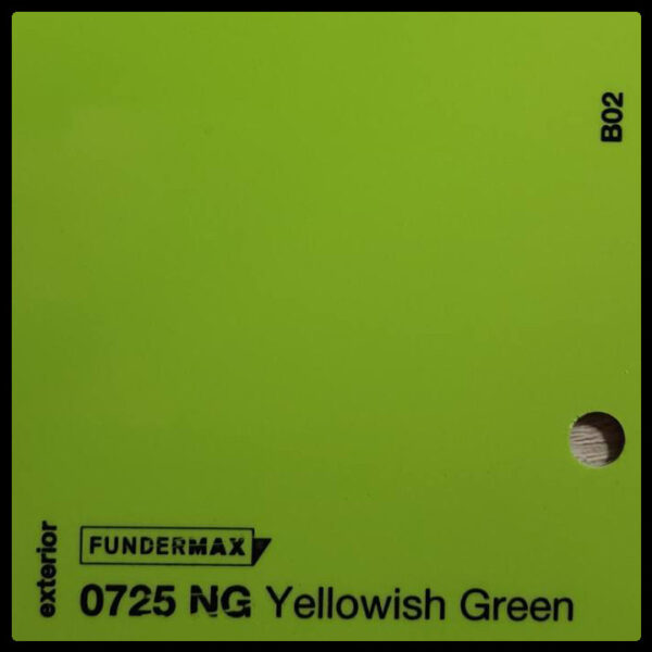 HPL панель 6 мм / ТМ FUNDERMAX 0725 NT ( Yellowish Green )