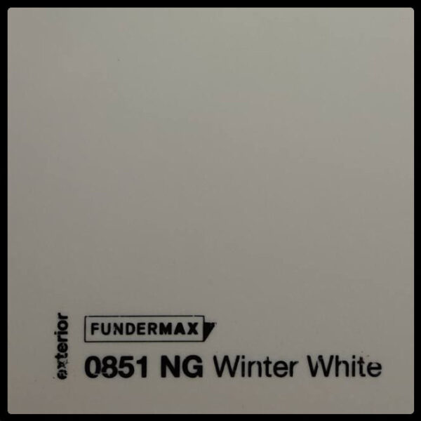 HPL панель 6 мм / ТМ FUNDERMAX 0851 NT ( Winter White )