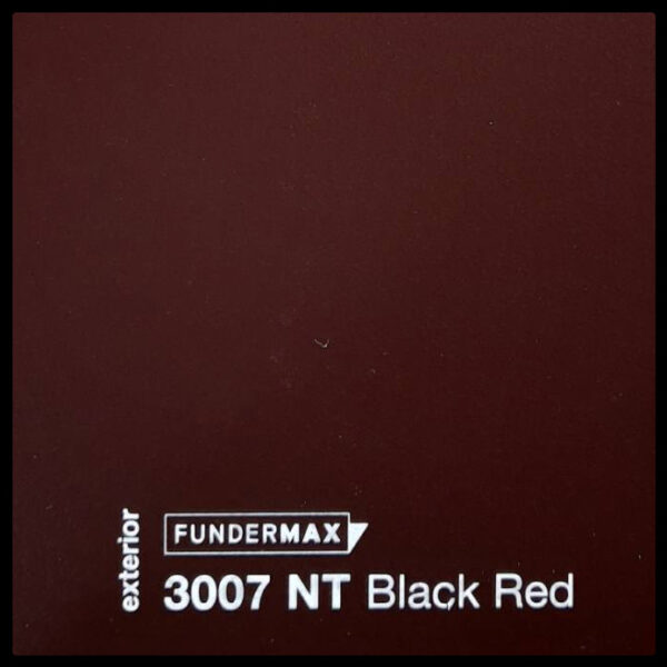 HPL панель 6 мм / ТМ FUNDERMAX 3007 NT ( Black Red )