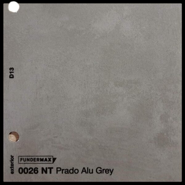 HPL панель 6 мм / ТМ FUNDERMAX 0026 NG ( Prado Alu Grey )