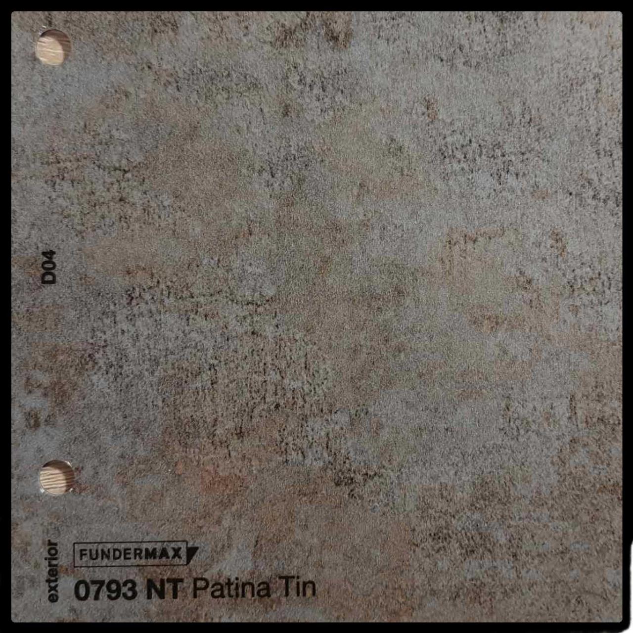 HPL панель 6 мм / ТМ FUNDERMAX 0793 NG ( Patina Tin )